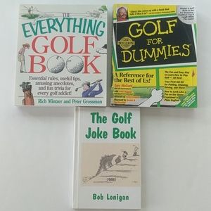 3 Golf Books